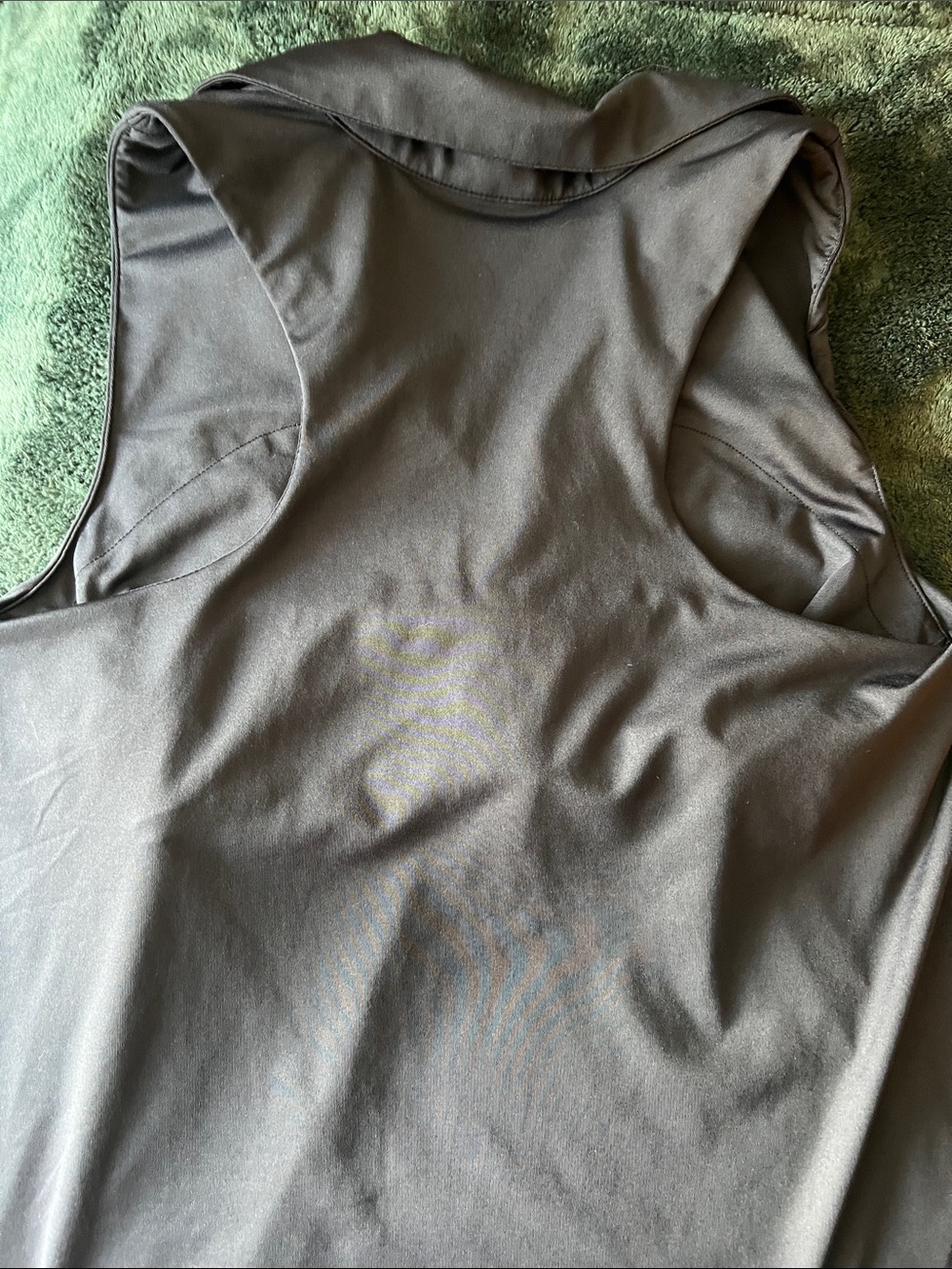 Sigrid Olsen Golf & Tennis dark navy Polo-Style tank Top - Picture 8 of 8